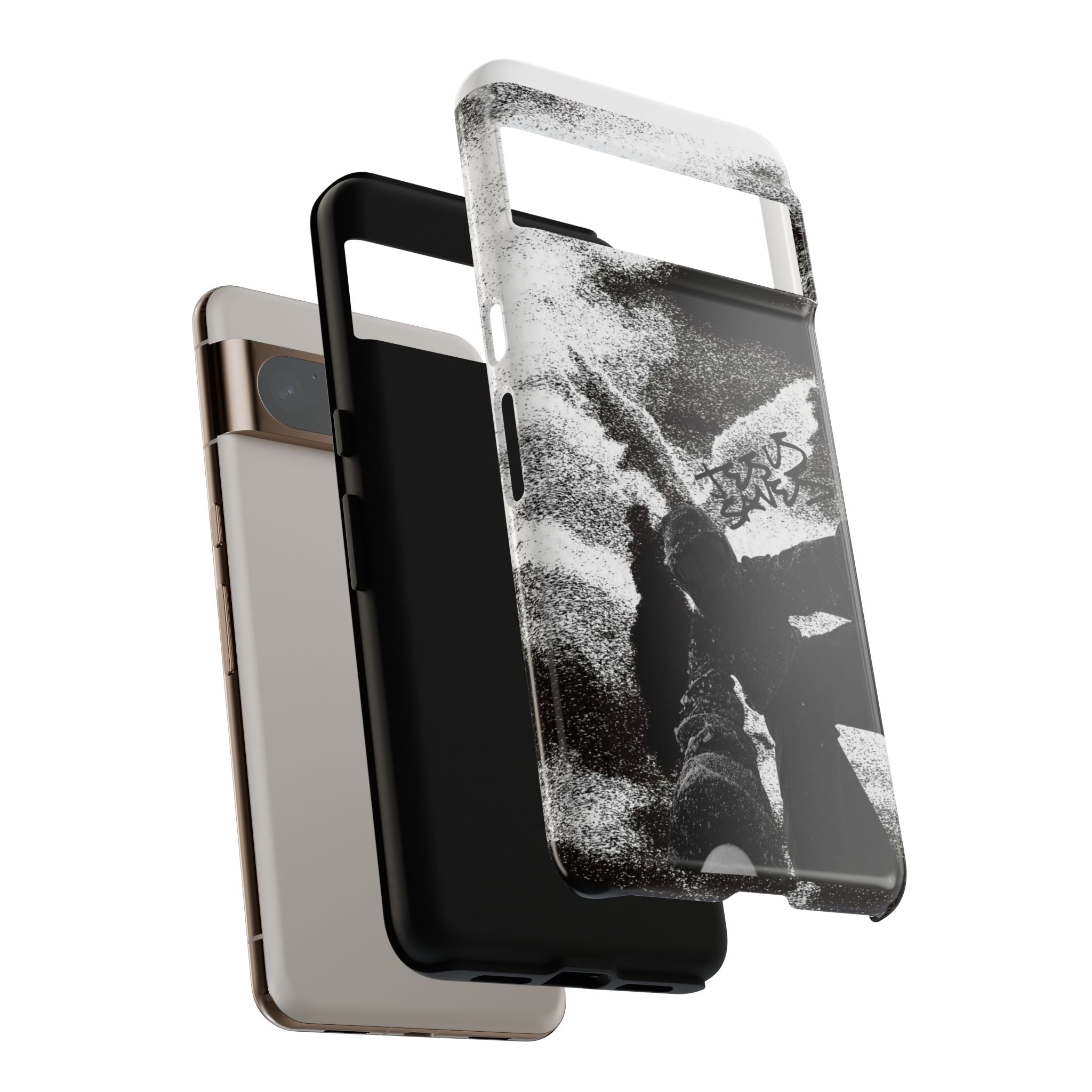 "Jesus Saves" Snowboarder - Tough Phone Case