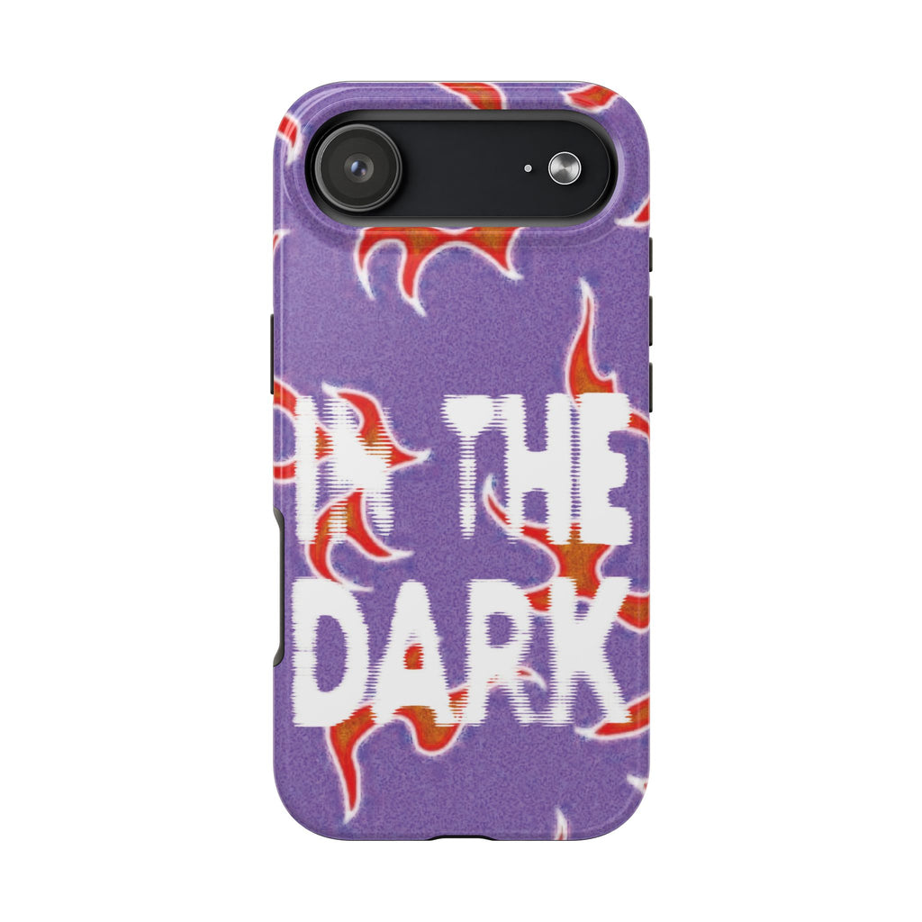 "In the Dark" Purple Flame - Phone Case