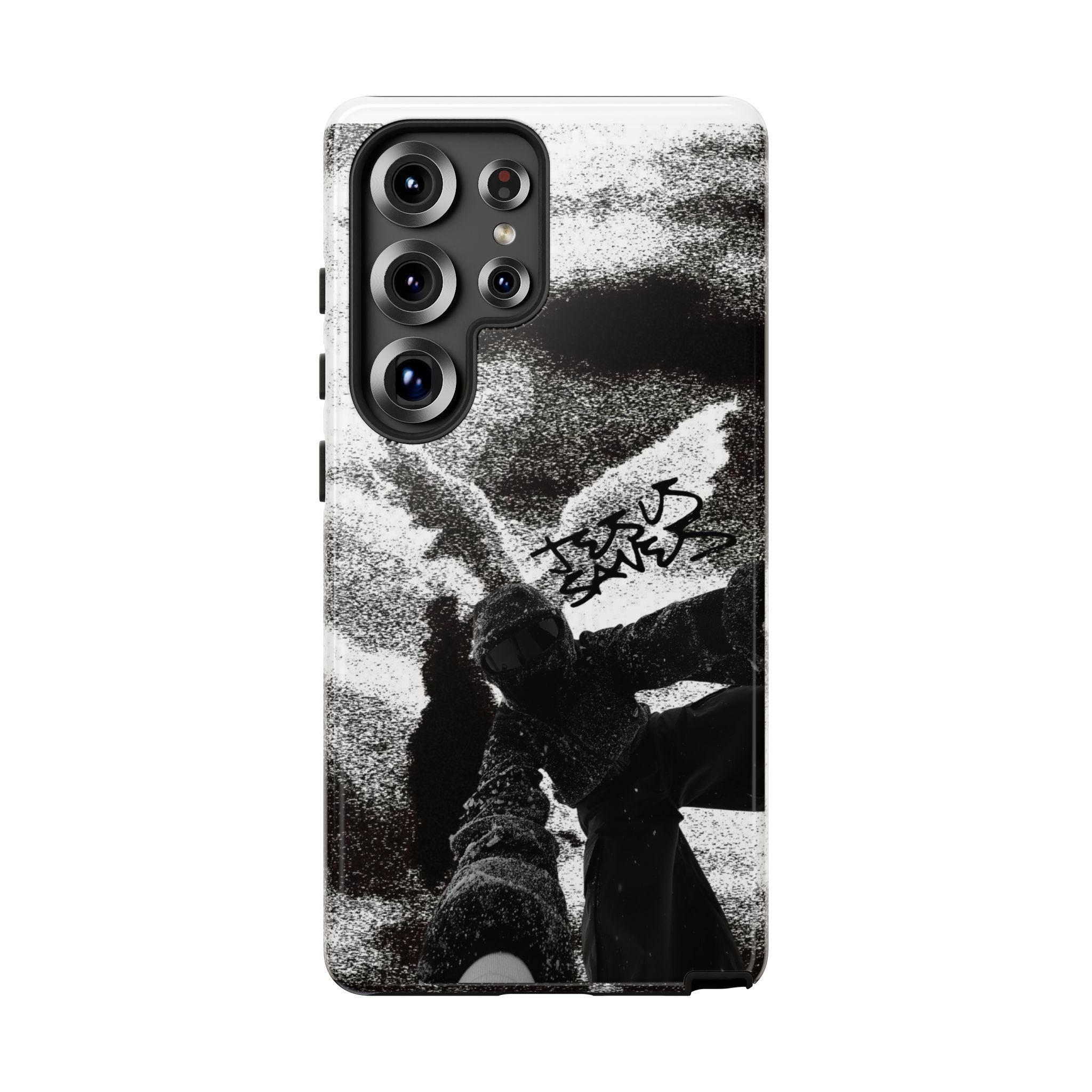 "Jesus Saves" Snowboarder - Tough Phone Case