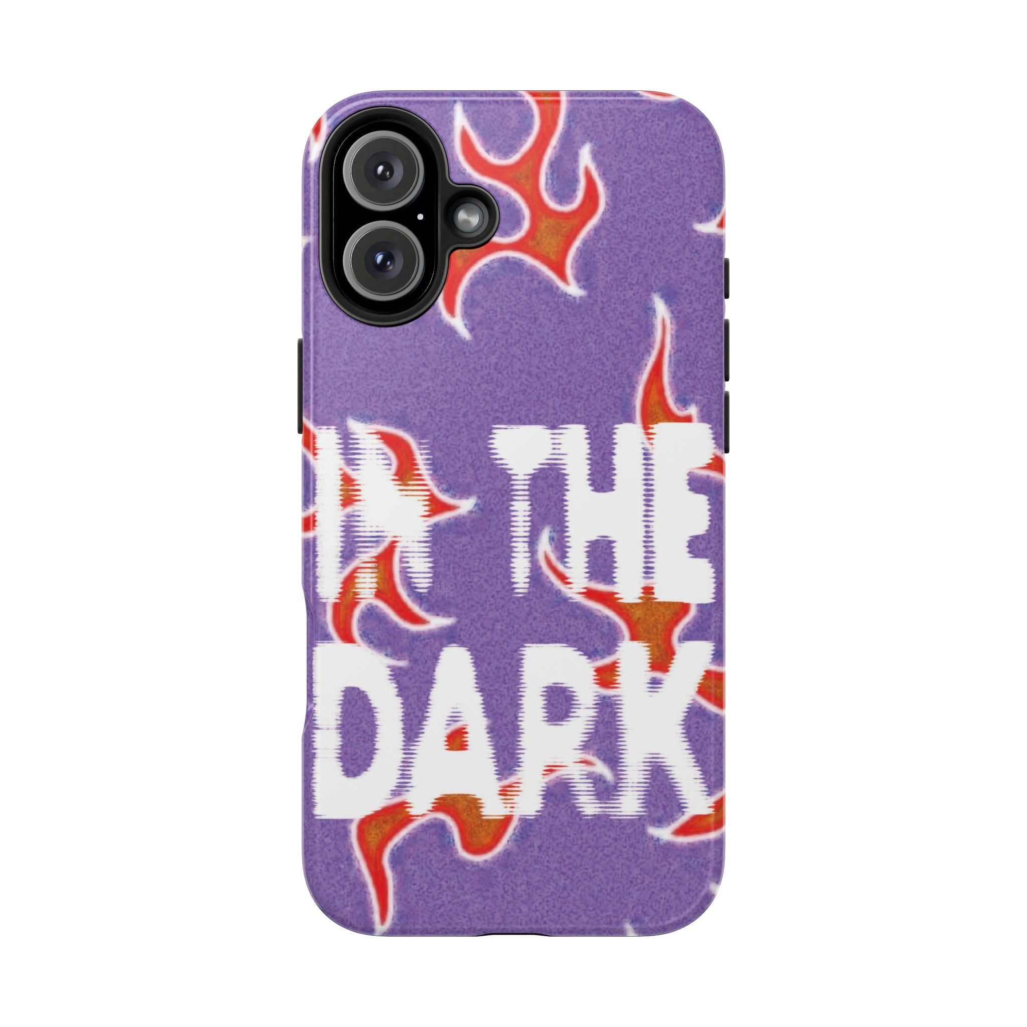 "In the Dark" Purple Flame - Phone Case