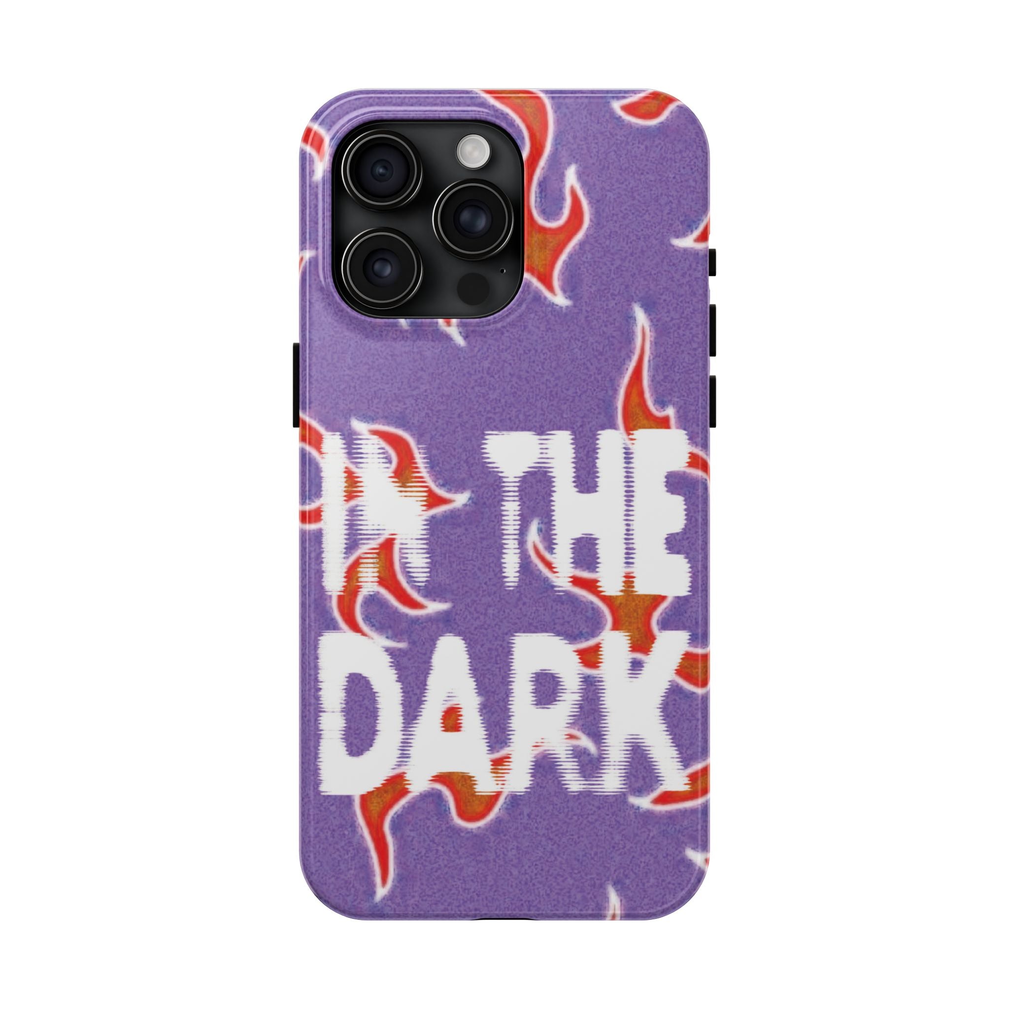 "In the Dark" Purple Flame - Phone Case