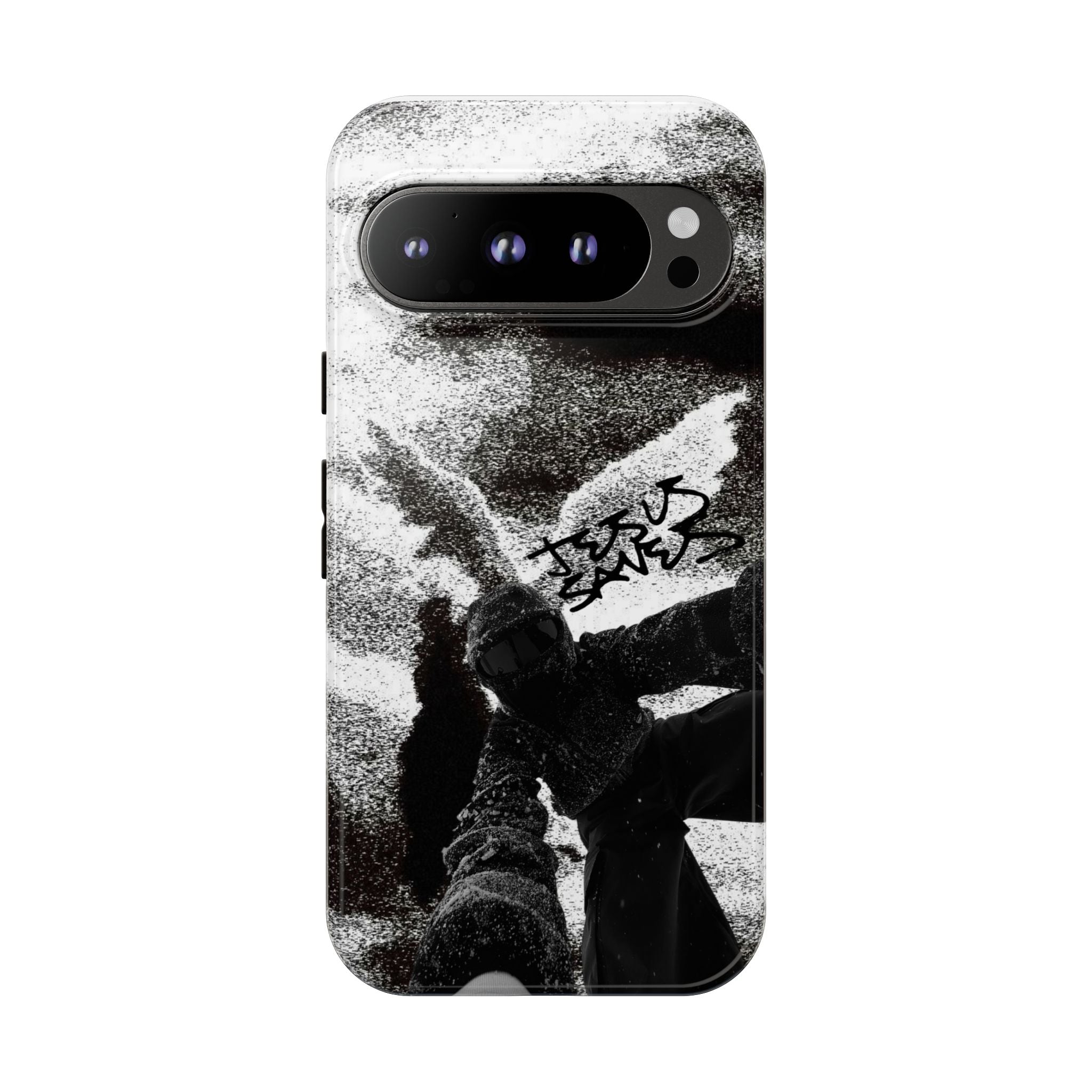 "Jesus Saves" Snowboarder - Tough Phone Case