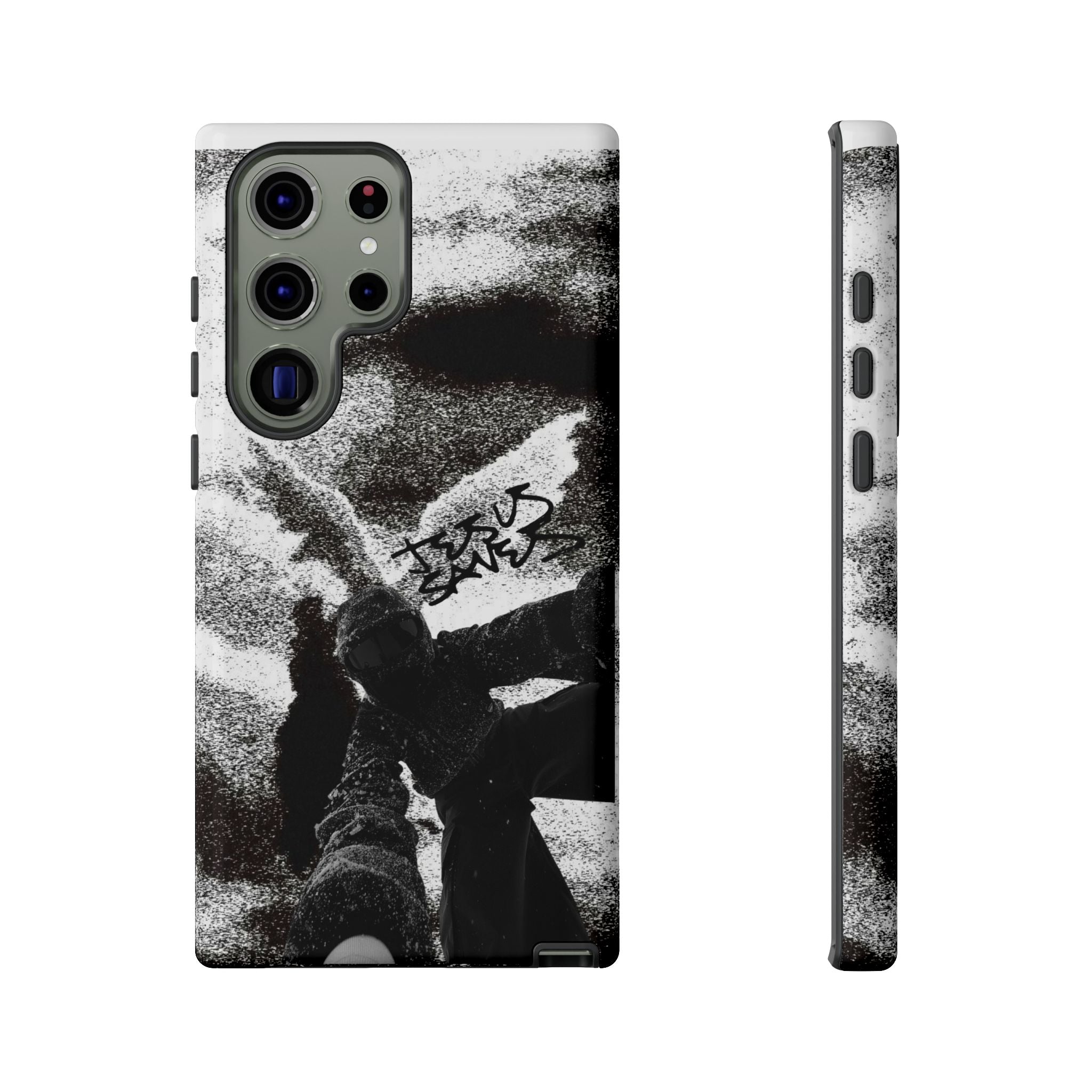 "Jesus Saves" Snowboarder - Tough Phone Case