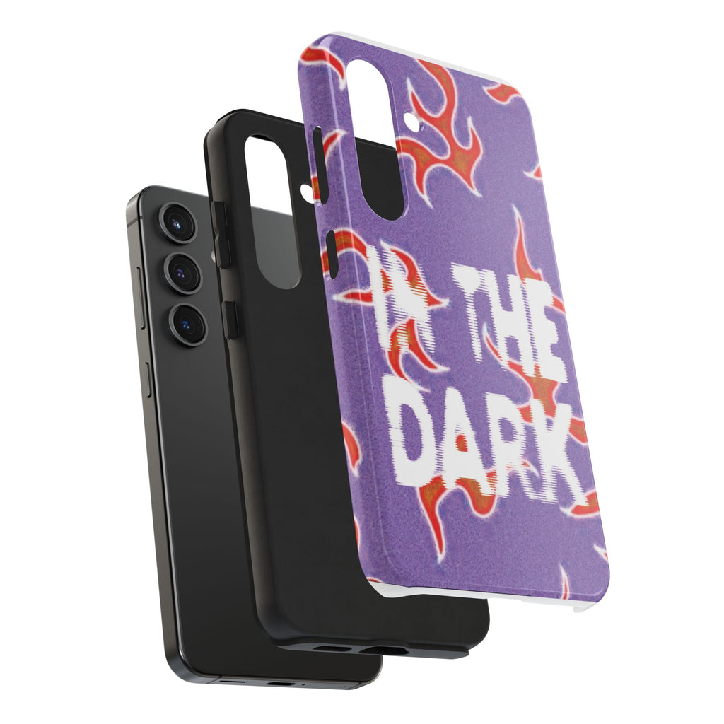 "In the Dark" Purple Flame - Phone Case