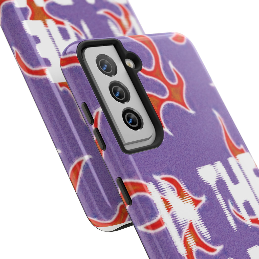 "In the Dark" Purple Flame - Phone Case