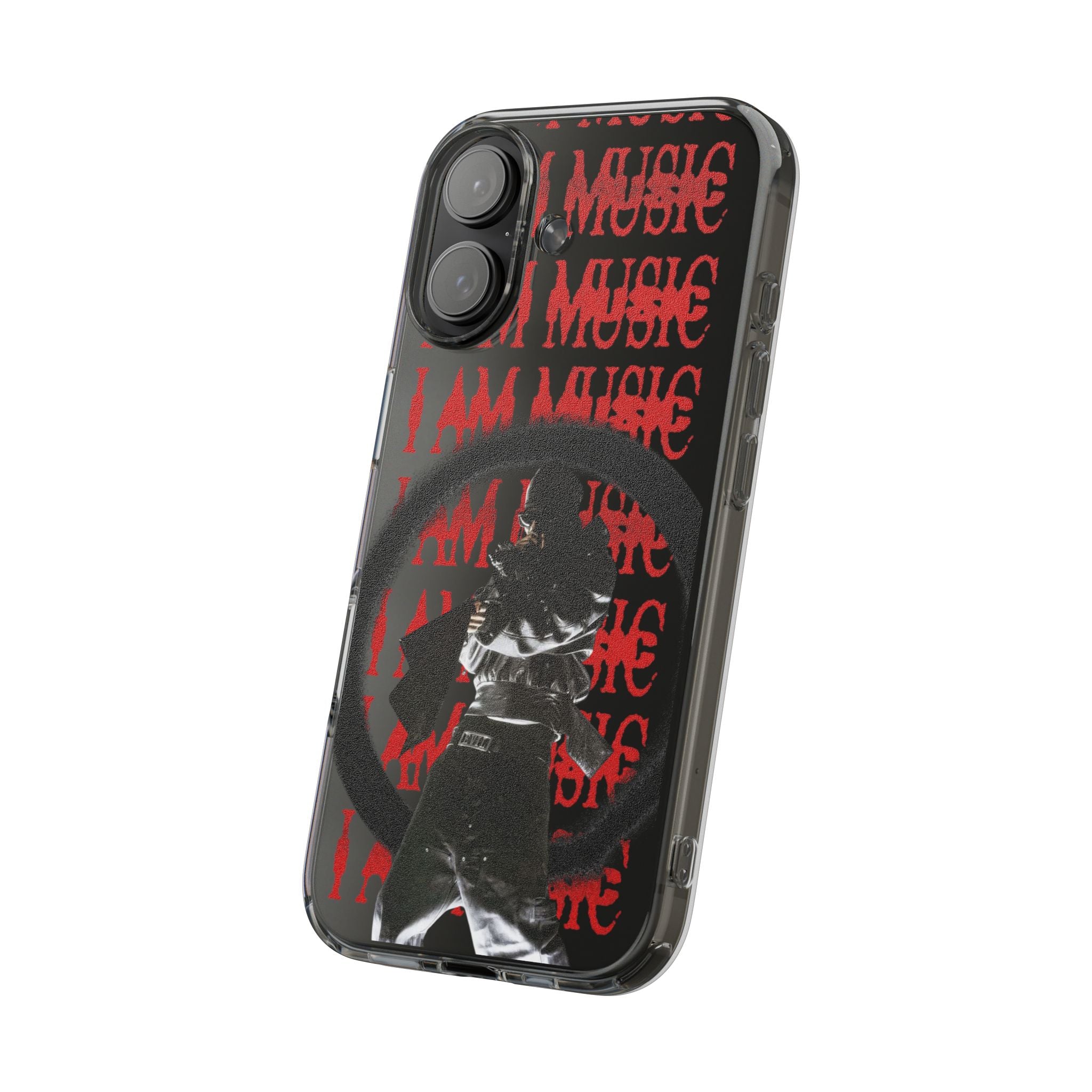 "I Am Music" - Clear Impact Phone Case