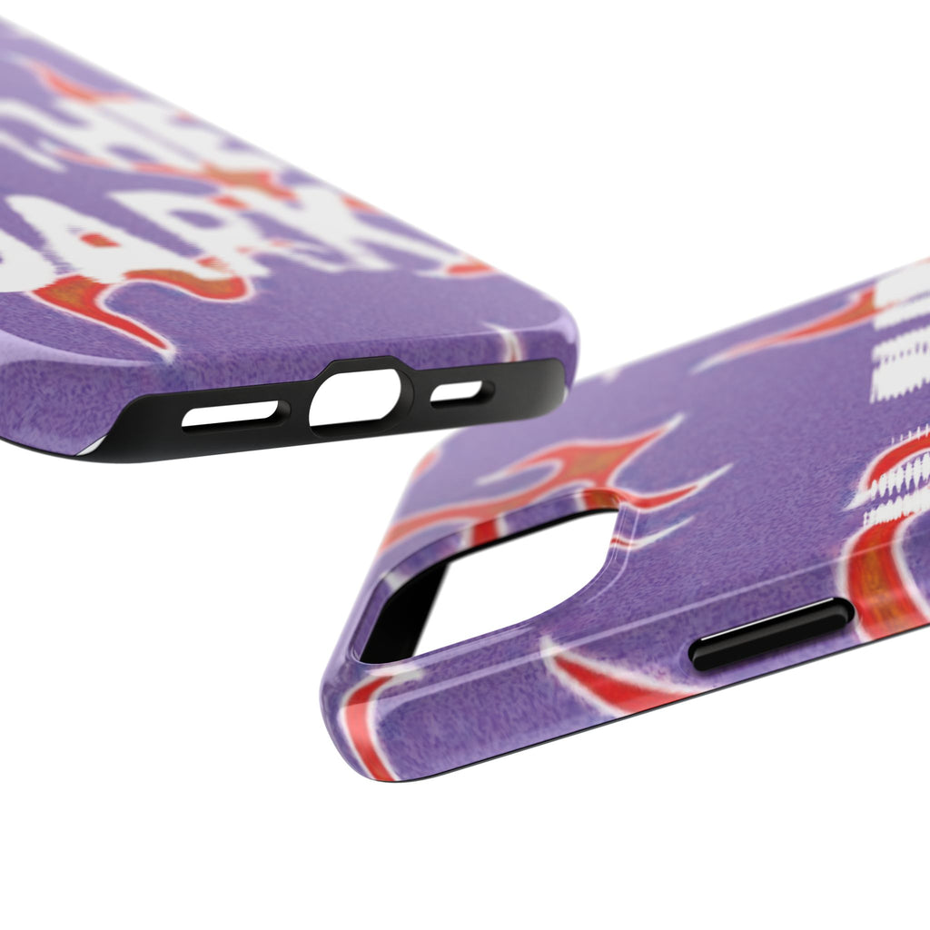"In the Dark" Purple Flame - Phone Case