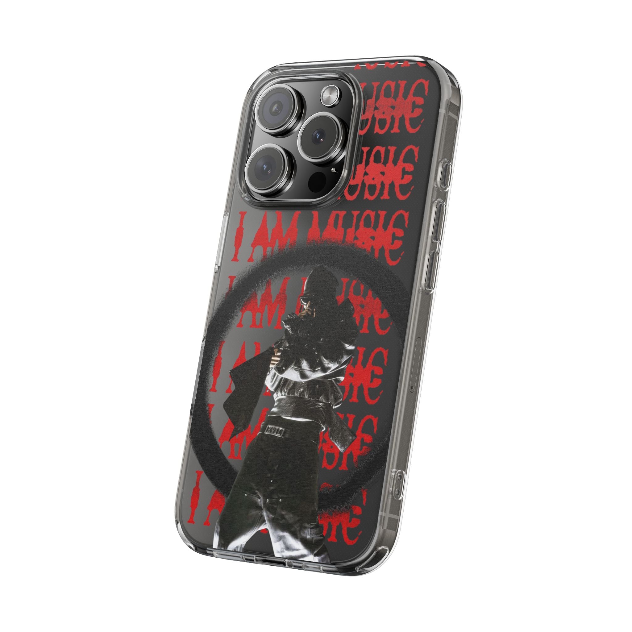 "I Am Music" - Clear Impact Phone Case