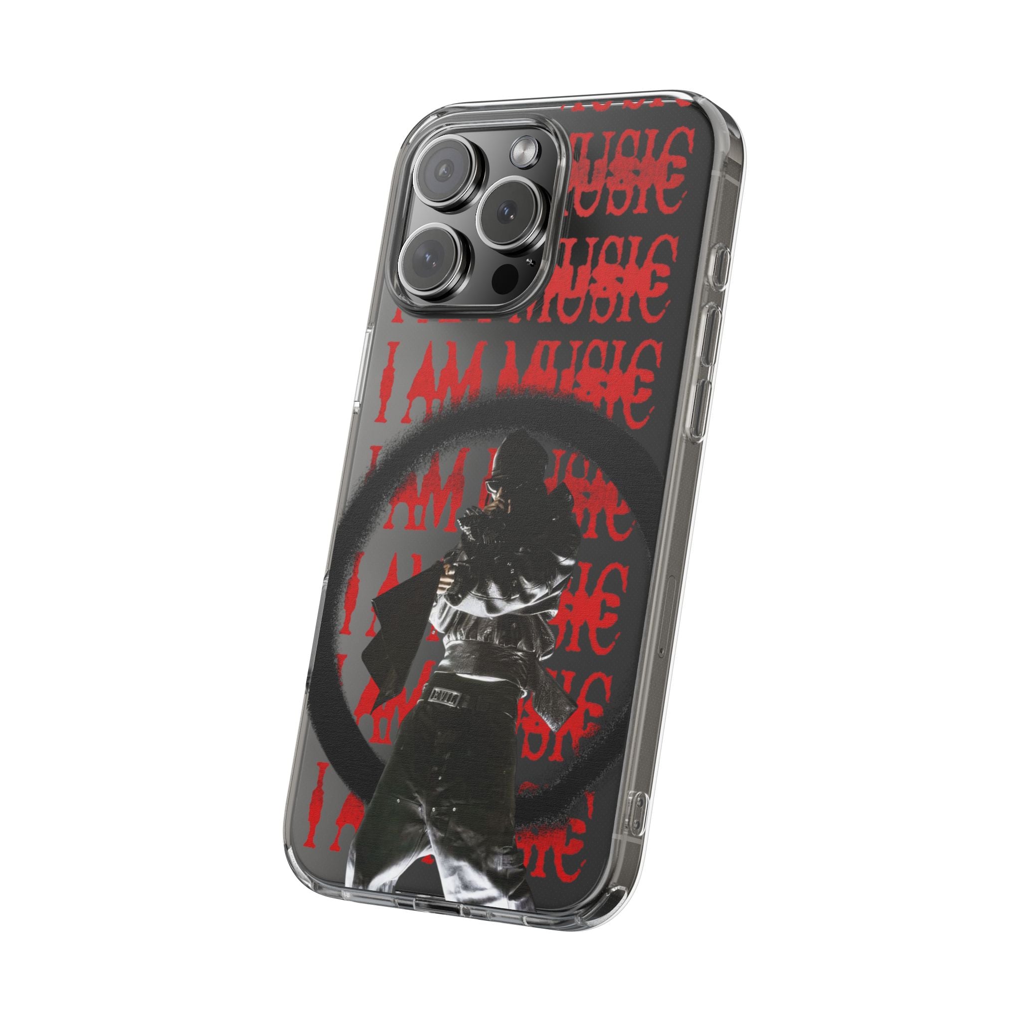 "I Am Music" - Clear Impact Phone Case