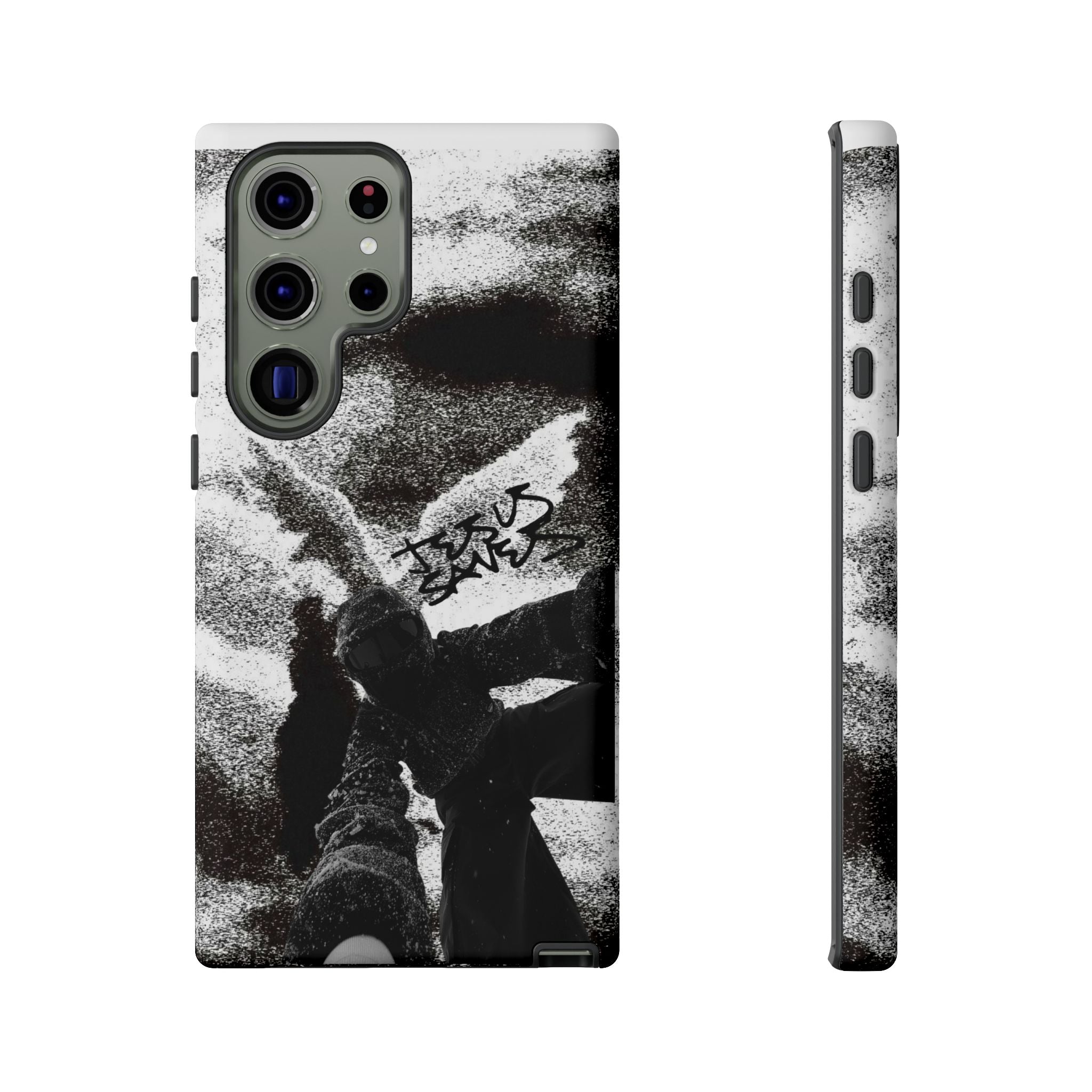 "Jesus Saves" Snowboarder - Tough Phone Case