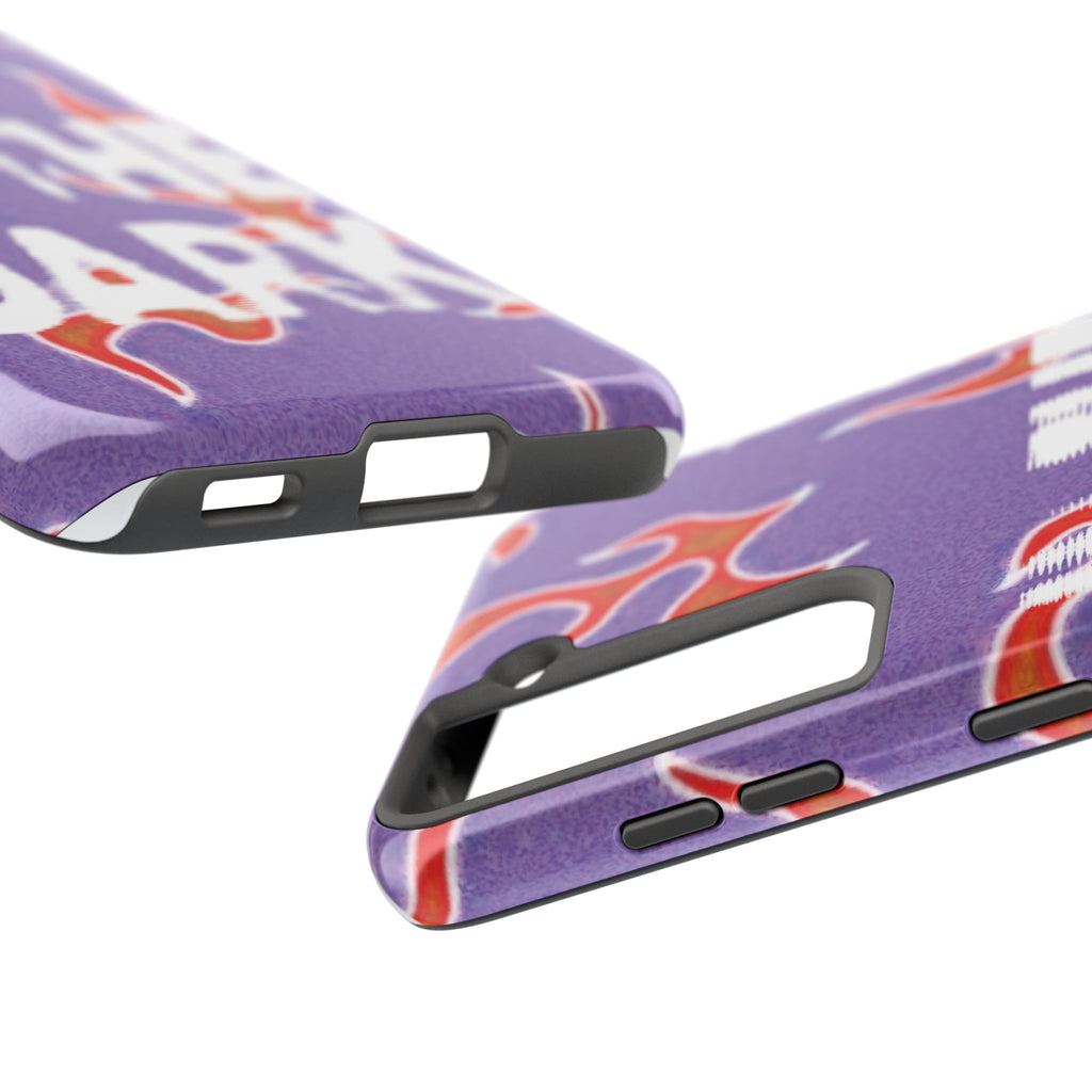 "In the Dark" Purple Flame - Phone Case