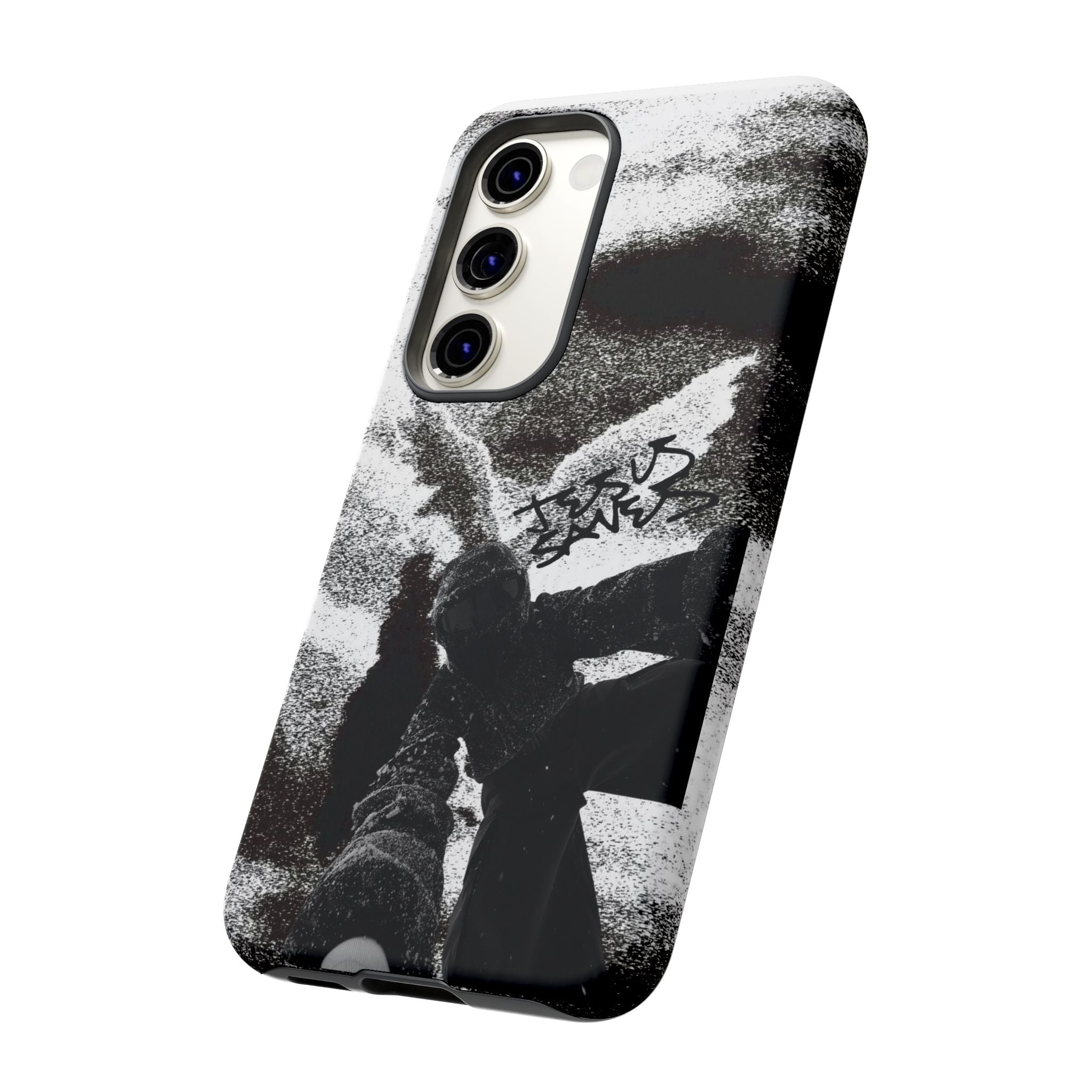 "Jesus Saves" Snowboarder - Tough Phone Case