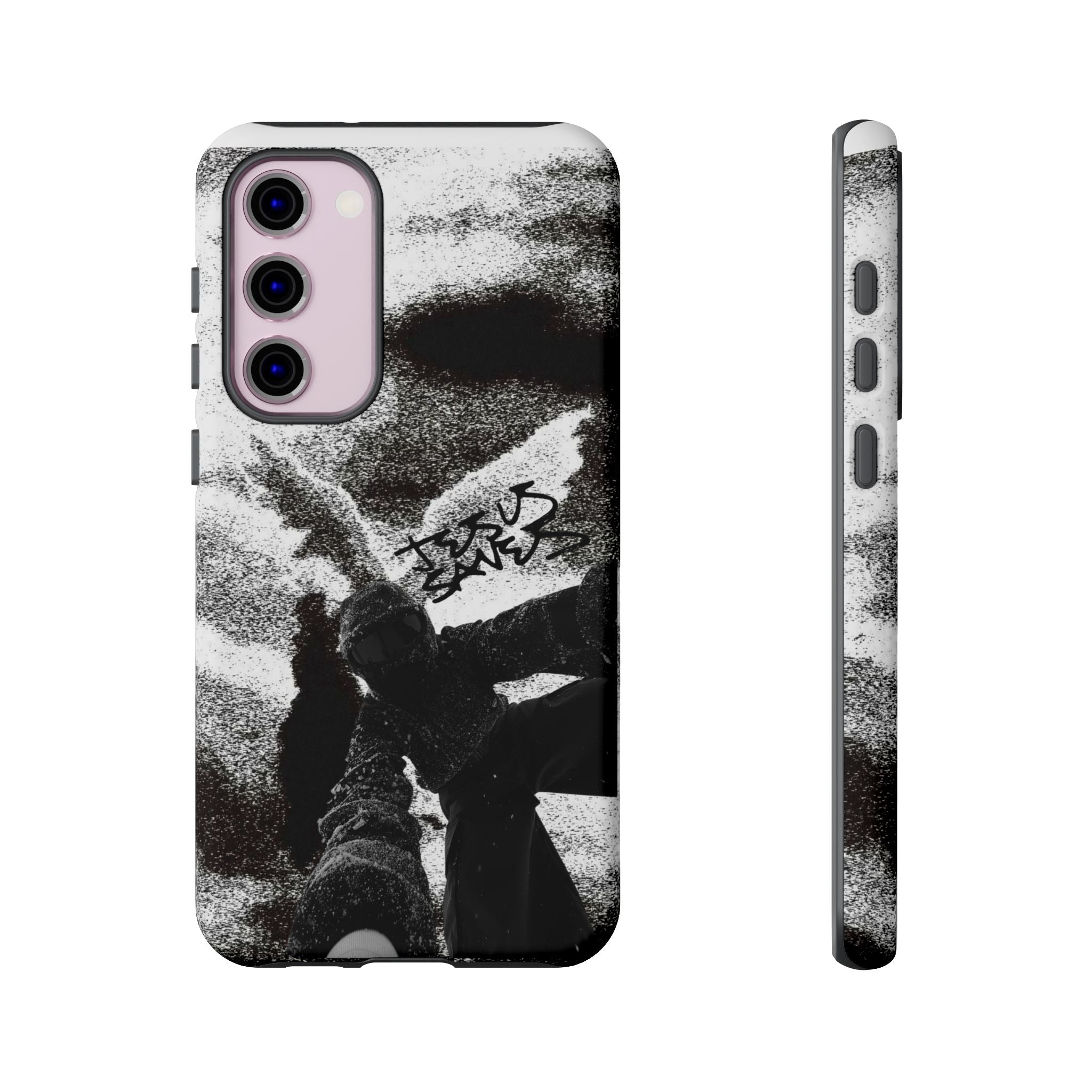 "Jesus Saves" Snowboarder - Tough Phone Case