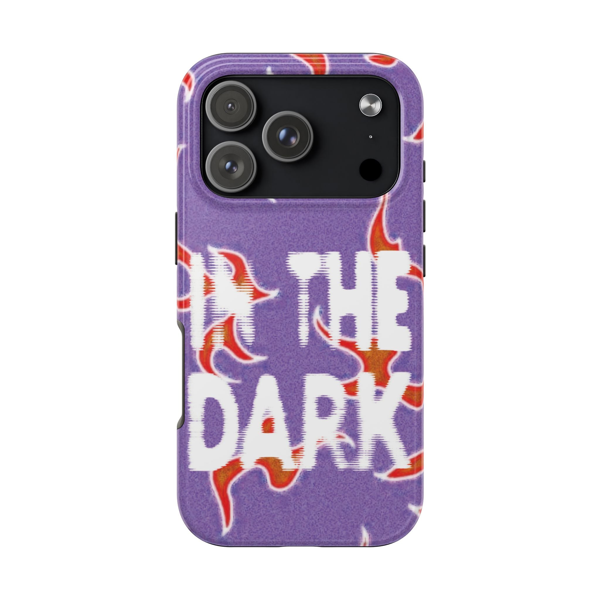 "In the Dark" Purple Flame - Phone Case