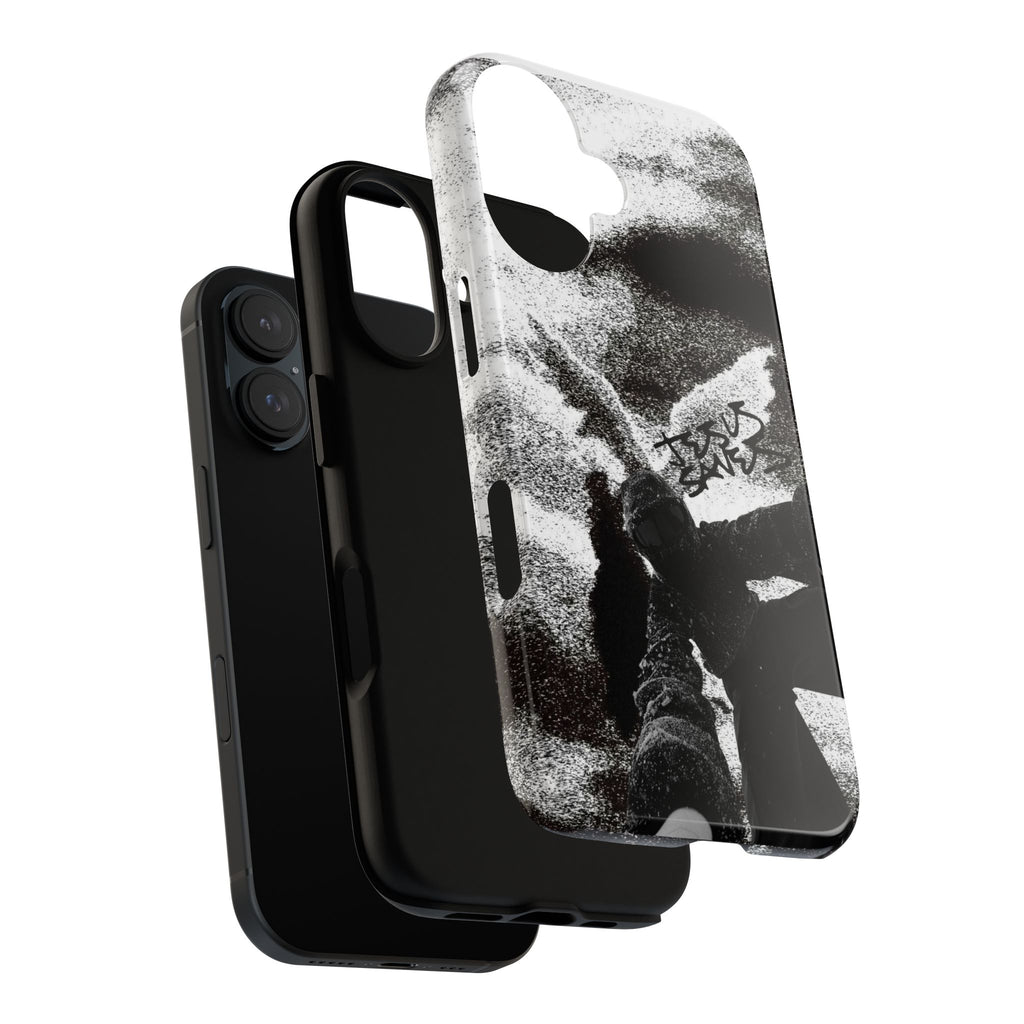 "Jesus Saves" Snowboarder - Tough Phone Case