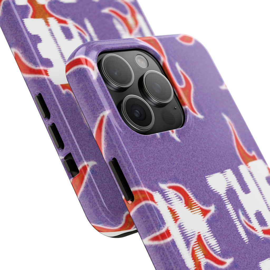 "In the Dark" Purple Flame - Phone Case
