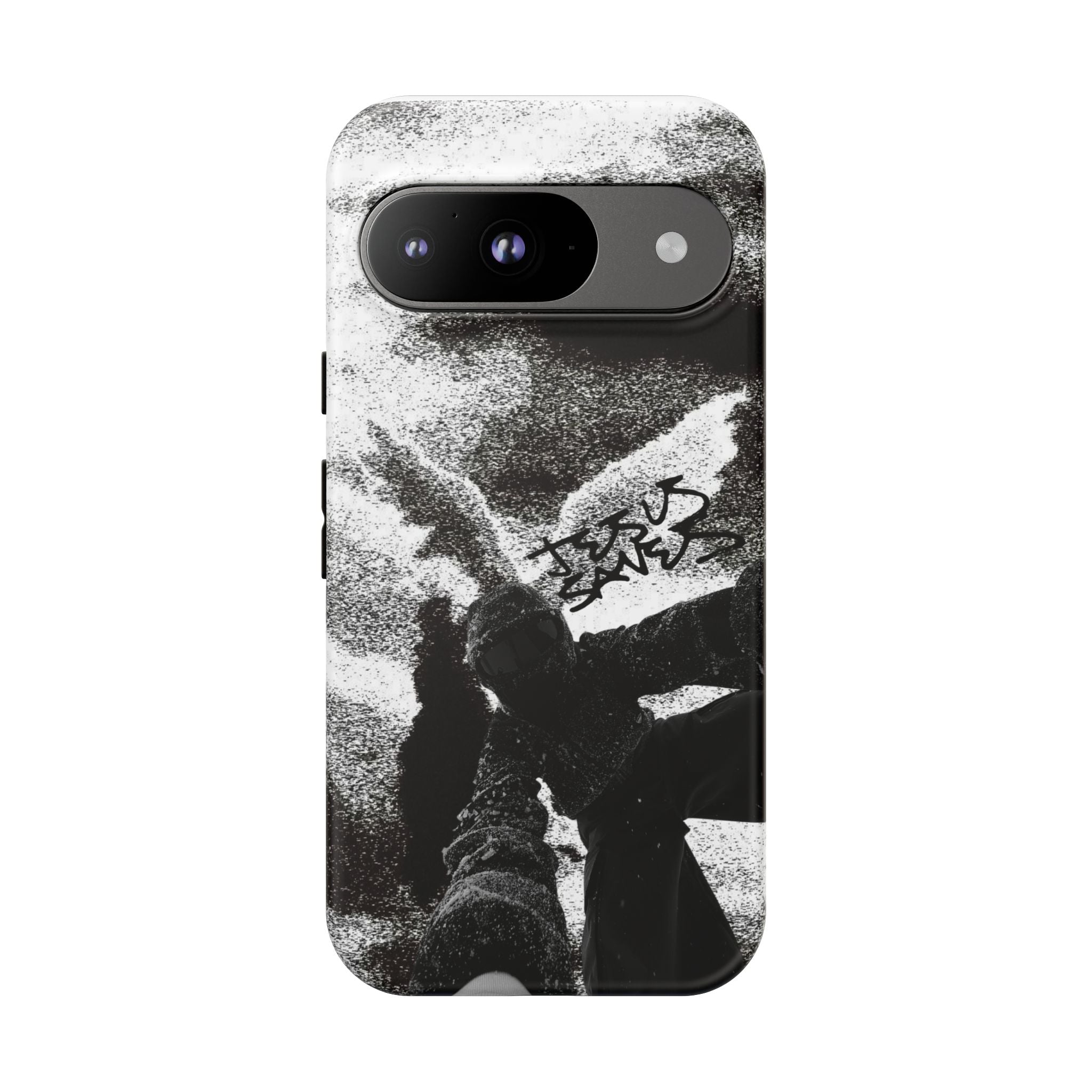 "Jesus Saves" Snowboarder - Tough Phone Case
