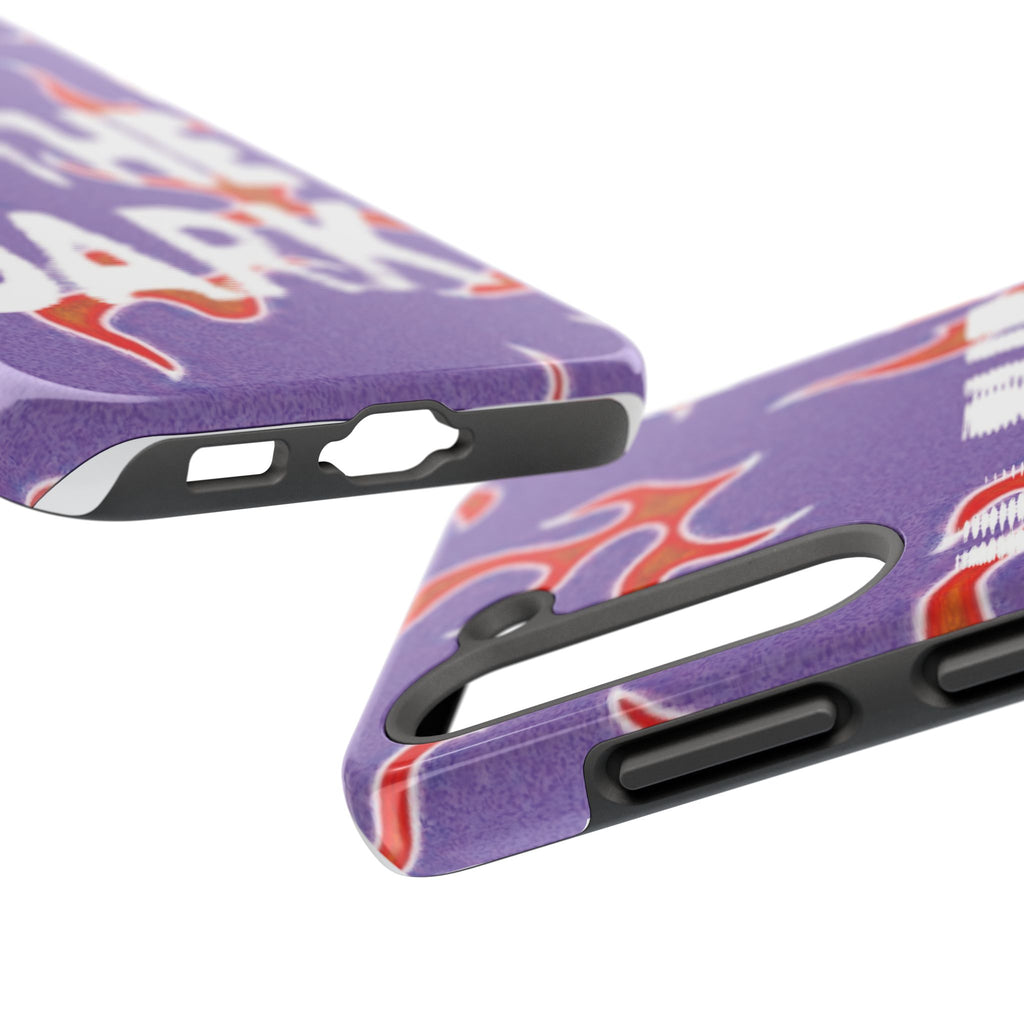 "In the Dark" Purple Flame - Phone Case