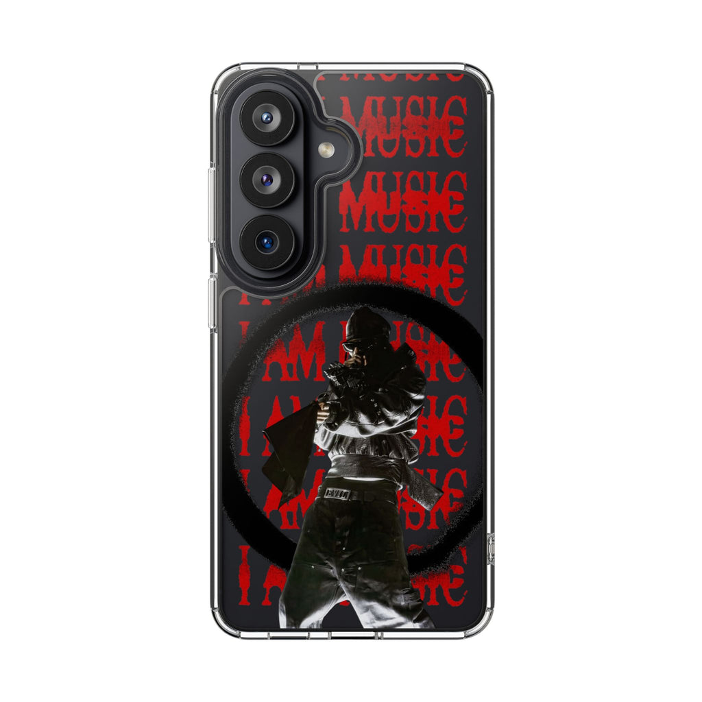 "I Am Music" - Clear Impact Phone Case