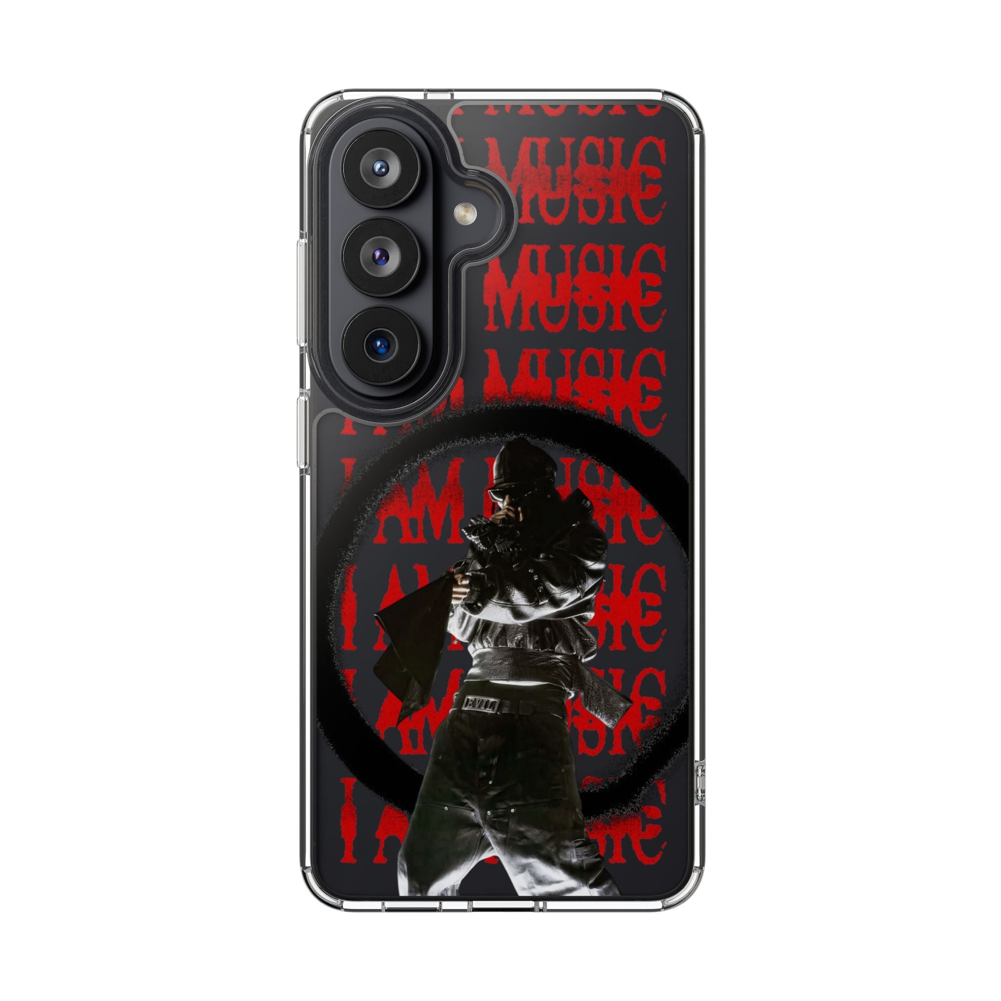 "I Am Music" - Clear Impact Phone Case