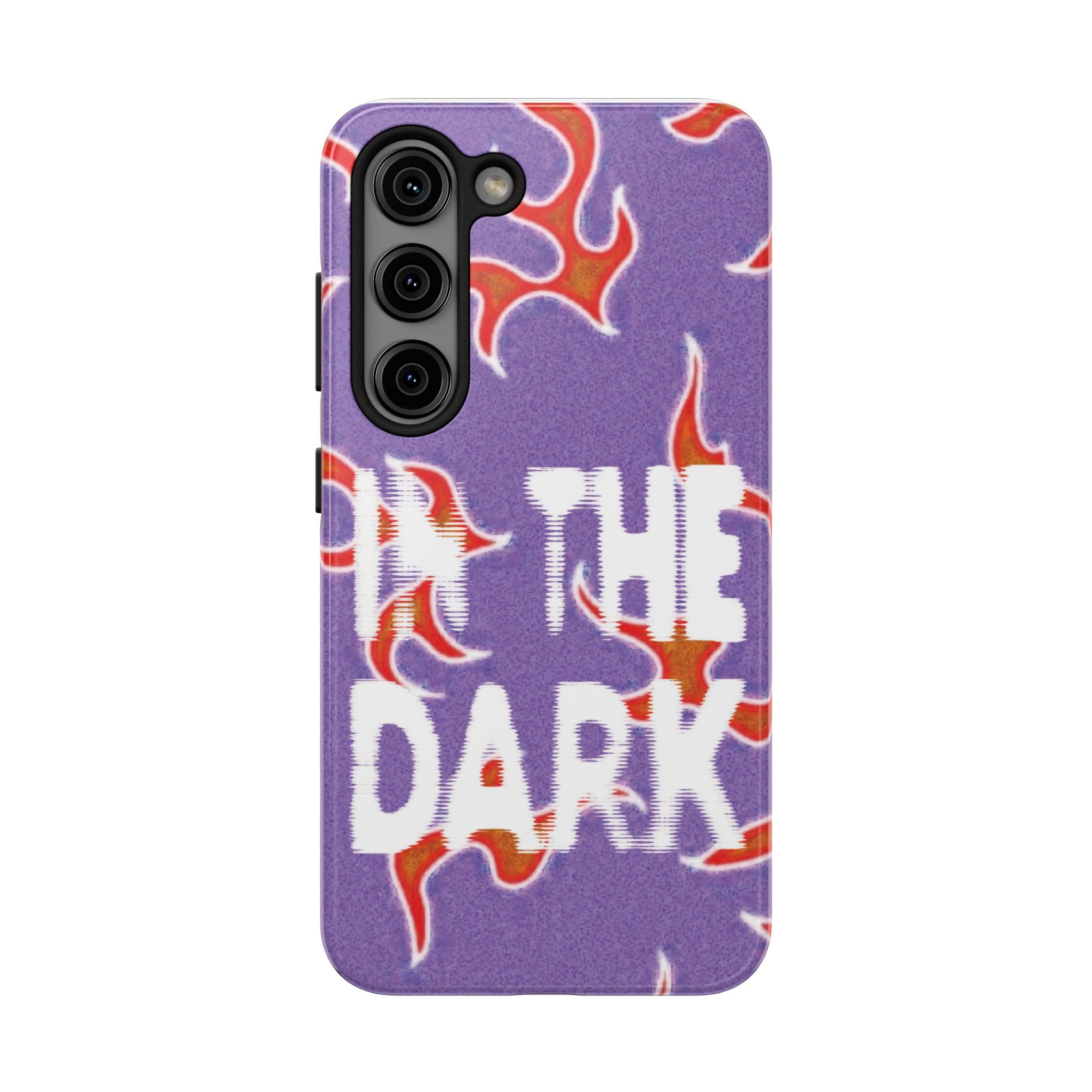 "In the Dark" Purple Flame - Phone Case