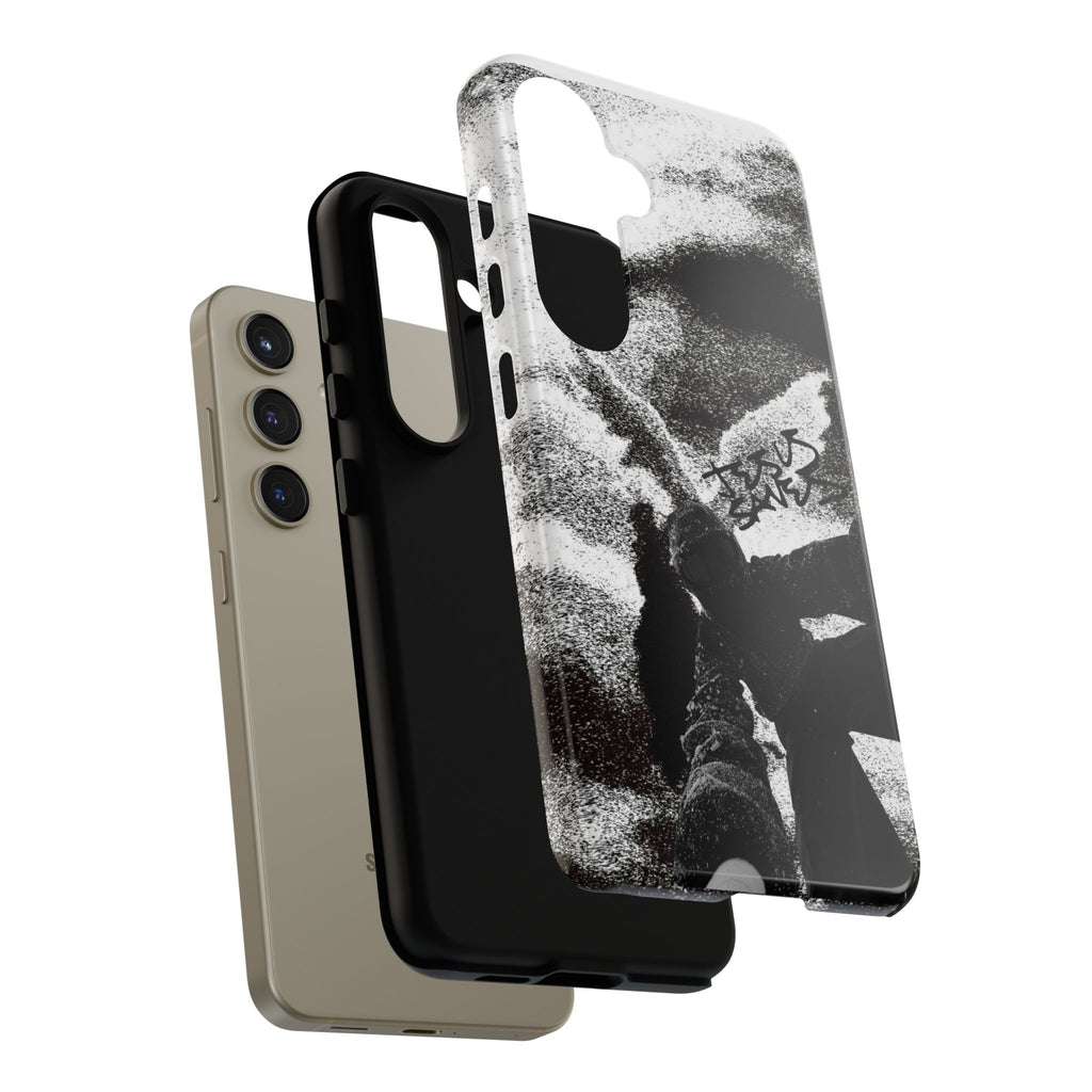 "Jesus Saves" Snowboarder - Tough Phone Case