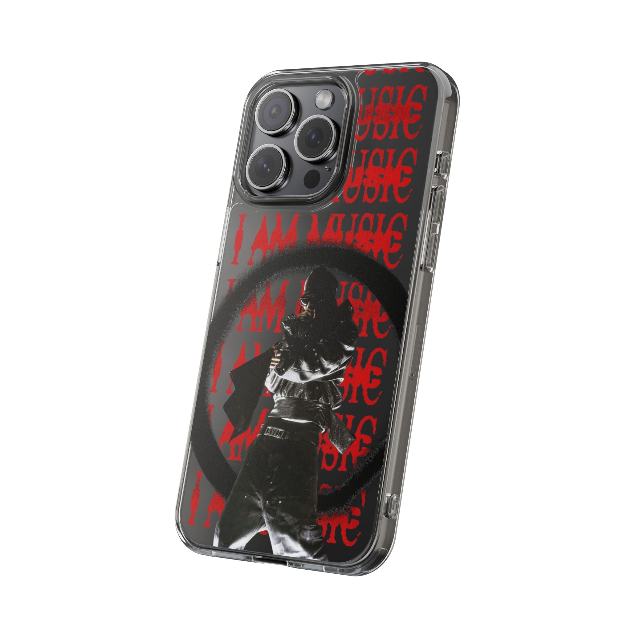"I Am Music" - Clear Impact Phone Case