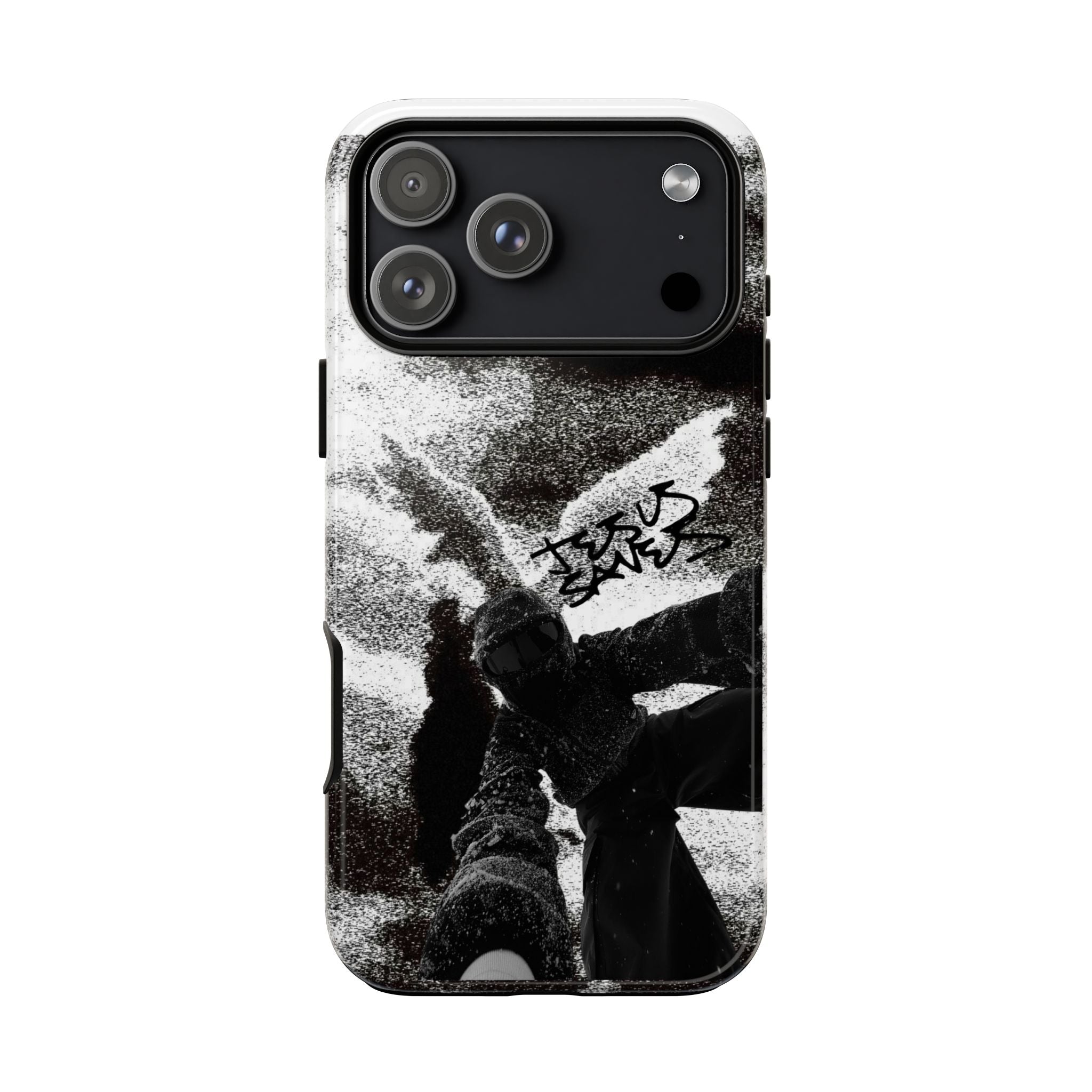 "Jesus Saves" Snowboarder - Tough Phone Case