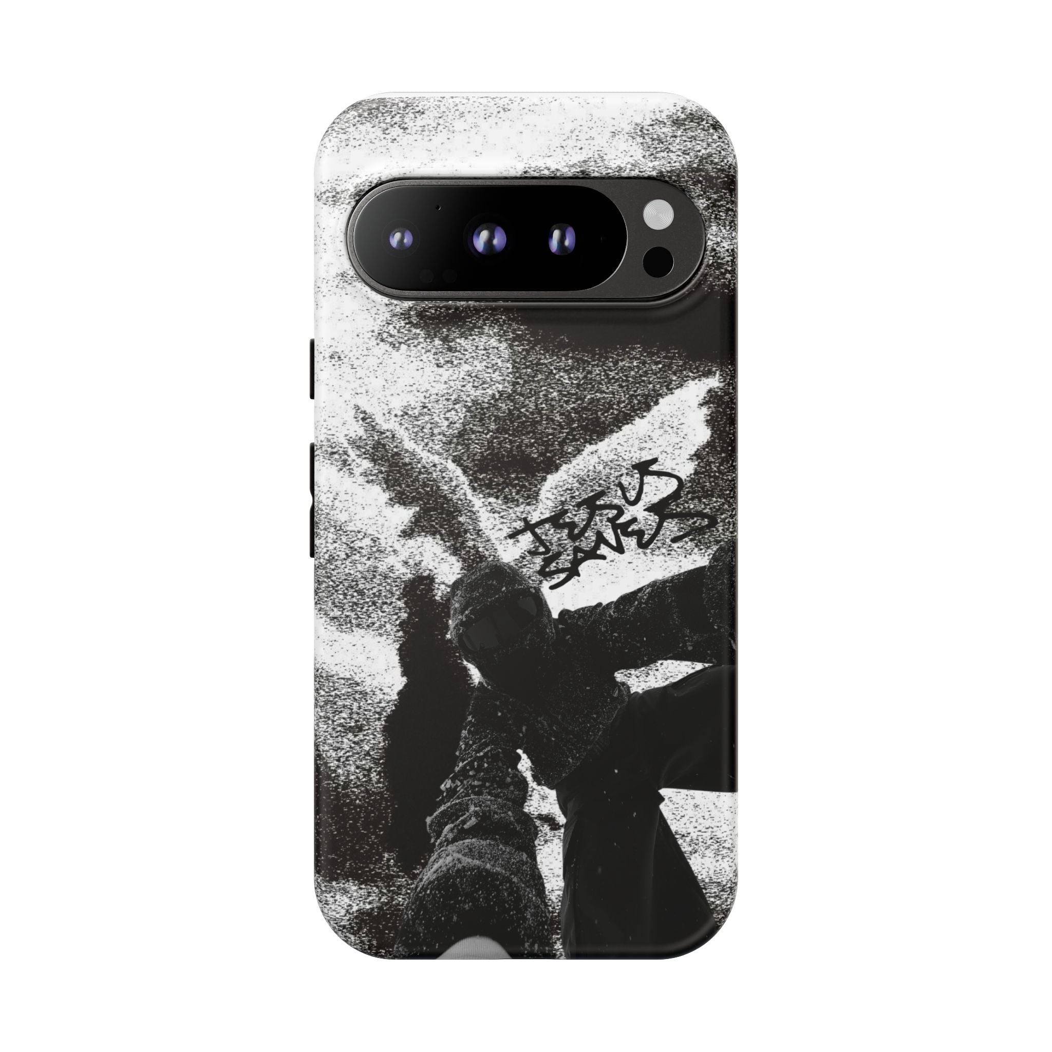 "Jesus Saves" Snowboarder - Tough Phone Case