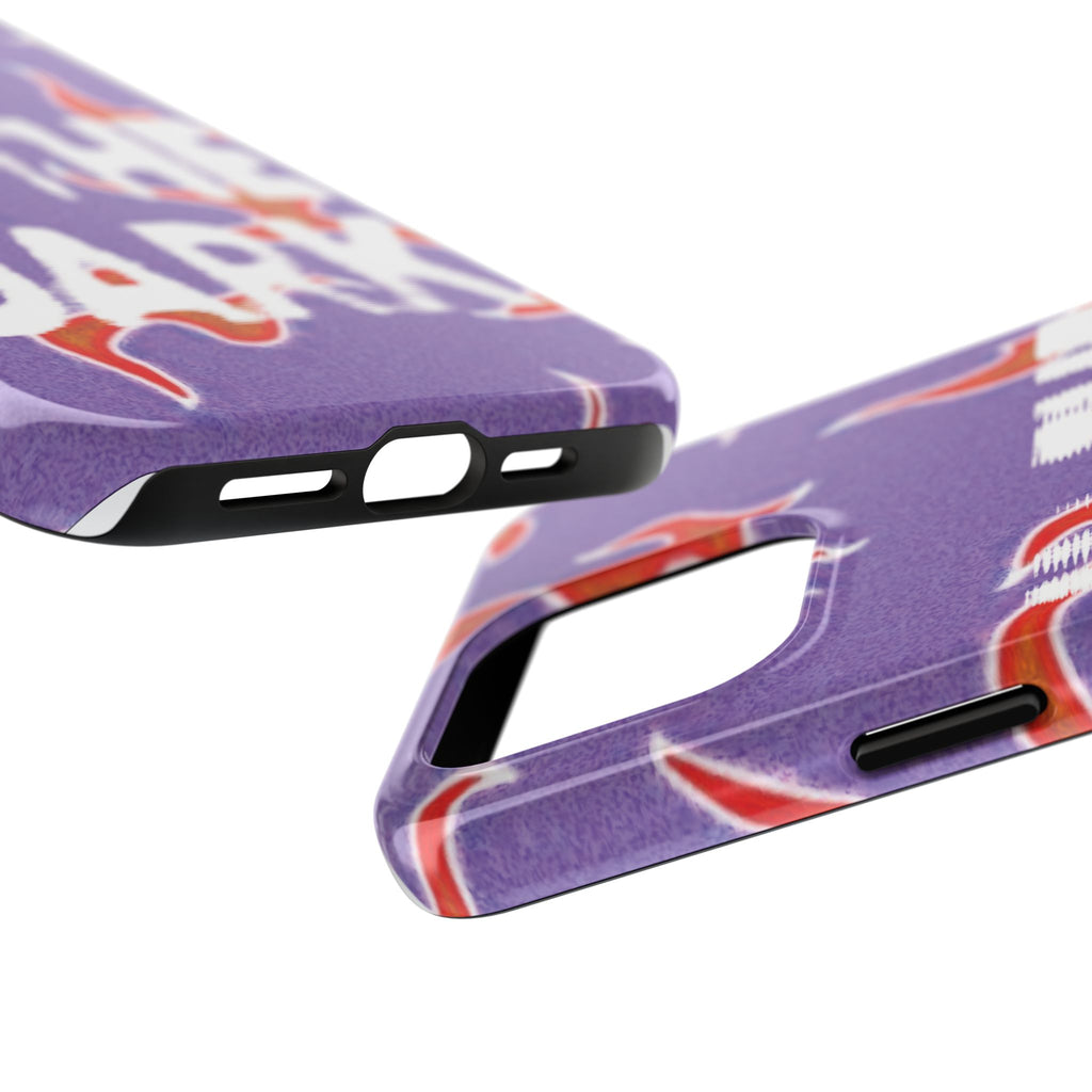 "In the Dark" Purple Flame - Phone Case
