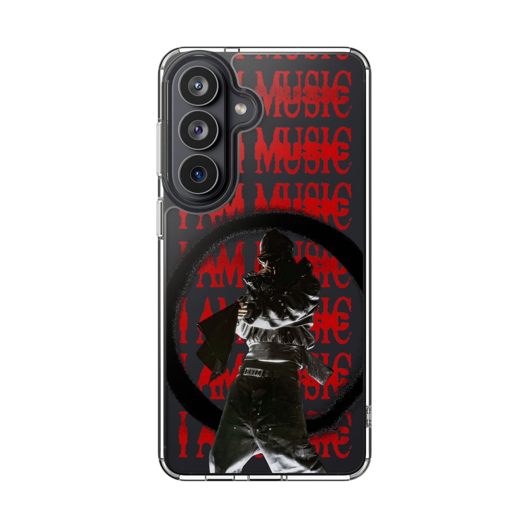 "I Am Music" - Clear Impact Phone Case