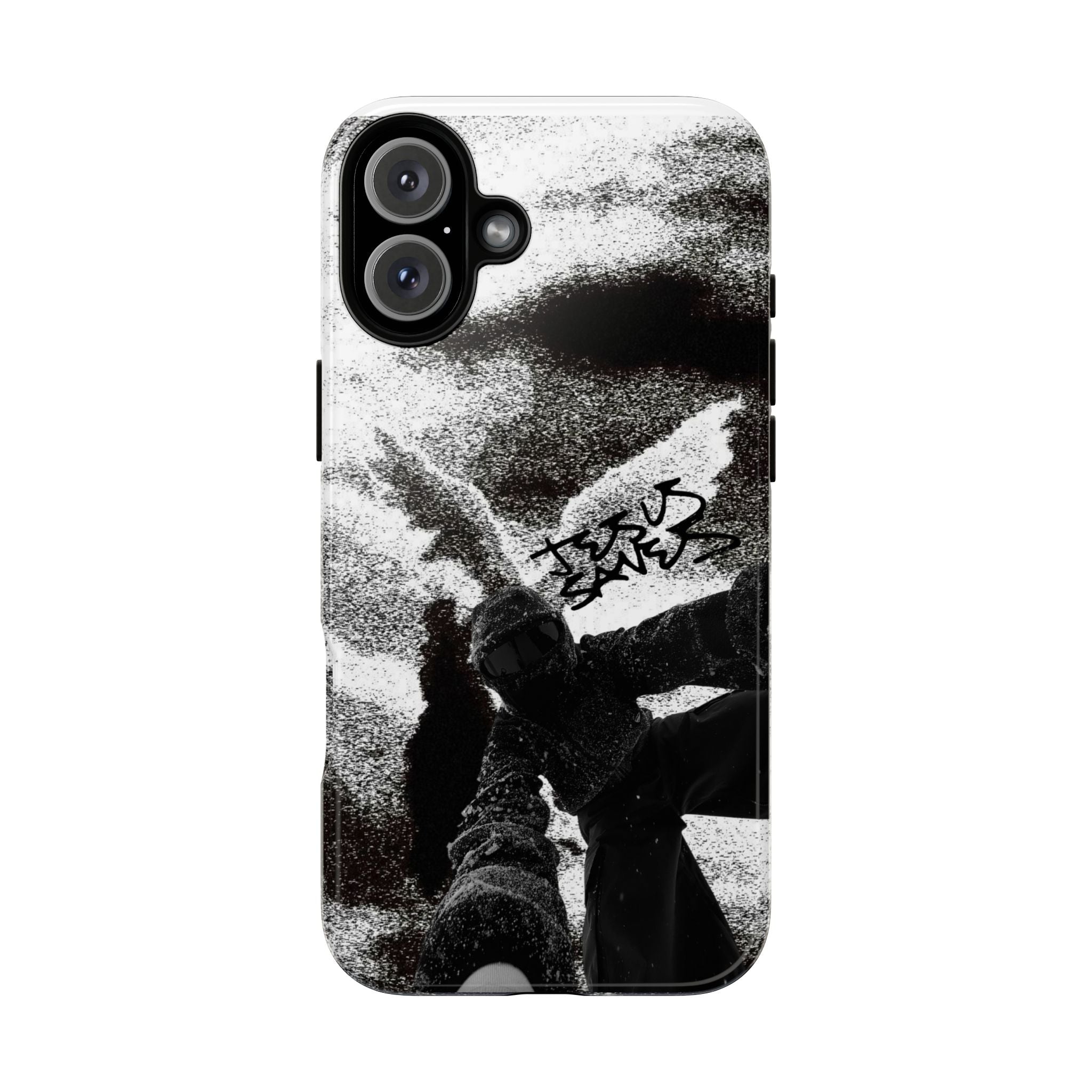 "Jesus Saves" Snowboarder - Tough Phone Case