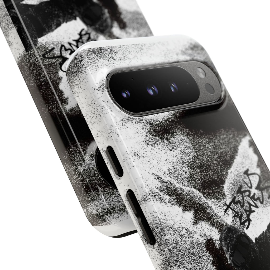 "Jesus Saves" Snowboarder - Tough Phone Case