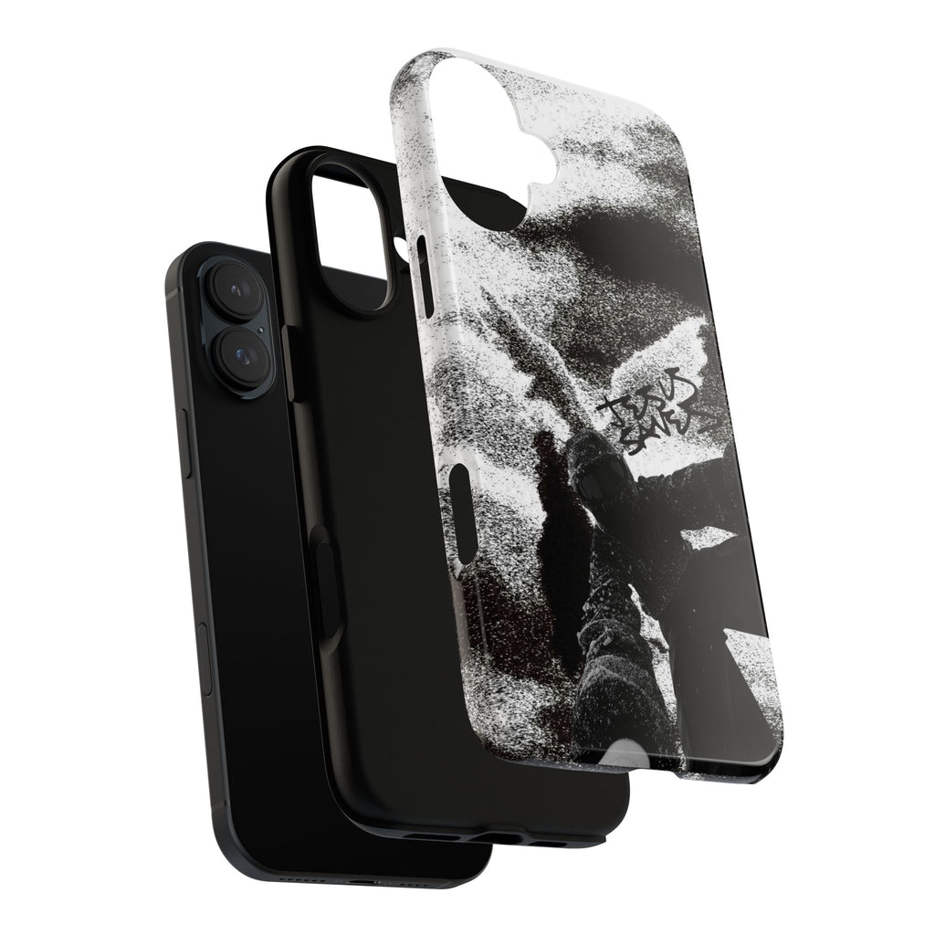 "Jesus Saves" Snowboarder - Tough Phone Case