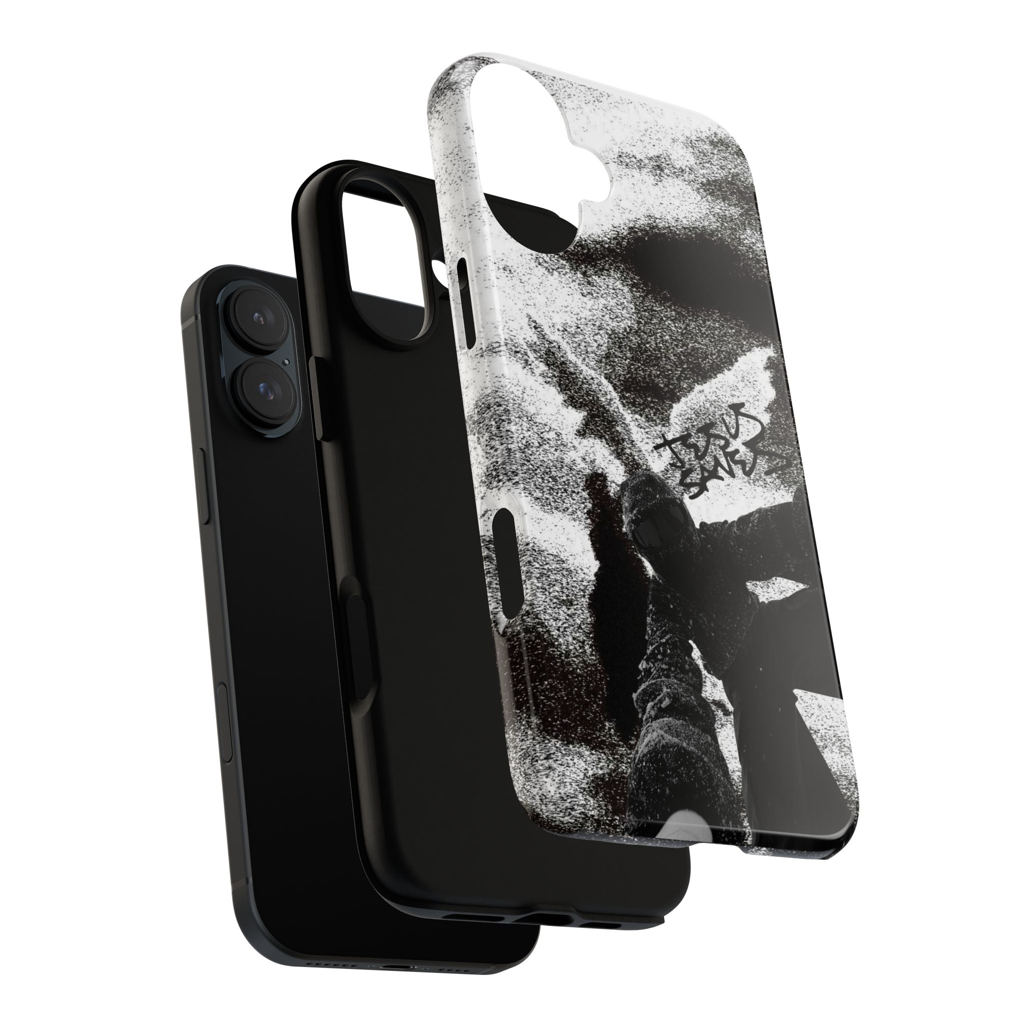 "Jesus Saves" Snowboarder - Tough Phone Case