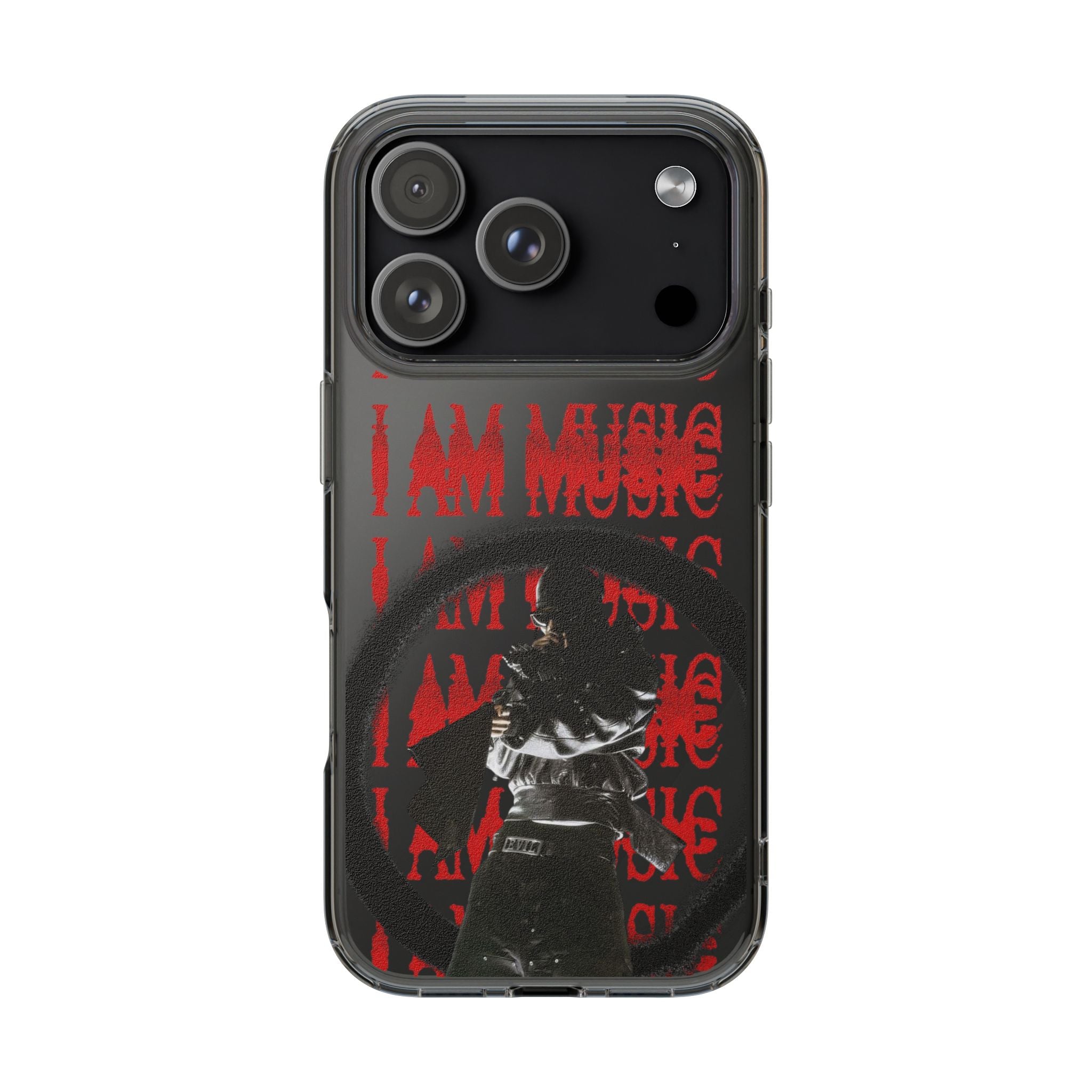 "I Am Music" - Clear Impact Phone Case