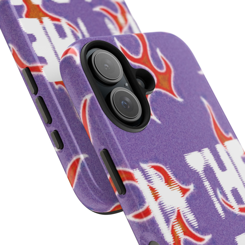 "In the Dark" Purple Flame - Phone Case