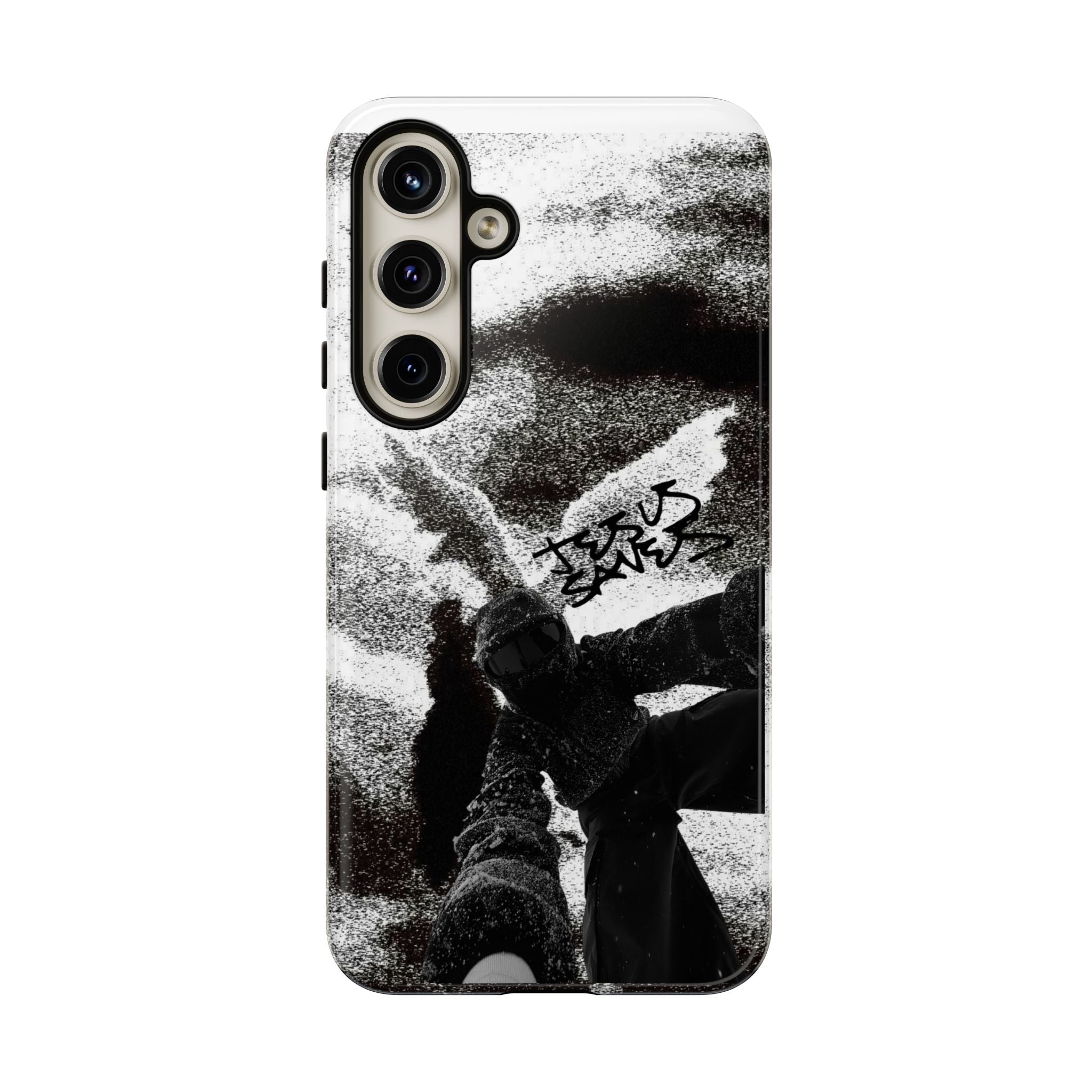 "Jesus Saves" Snowboarder - Tough Phone Case